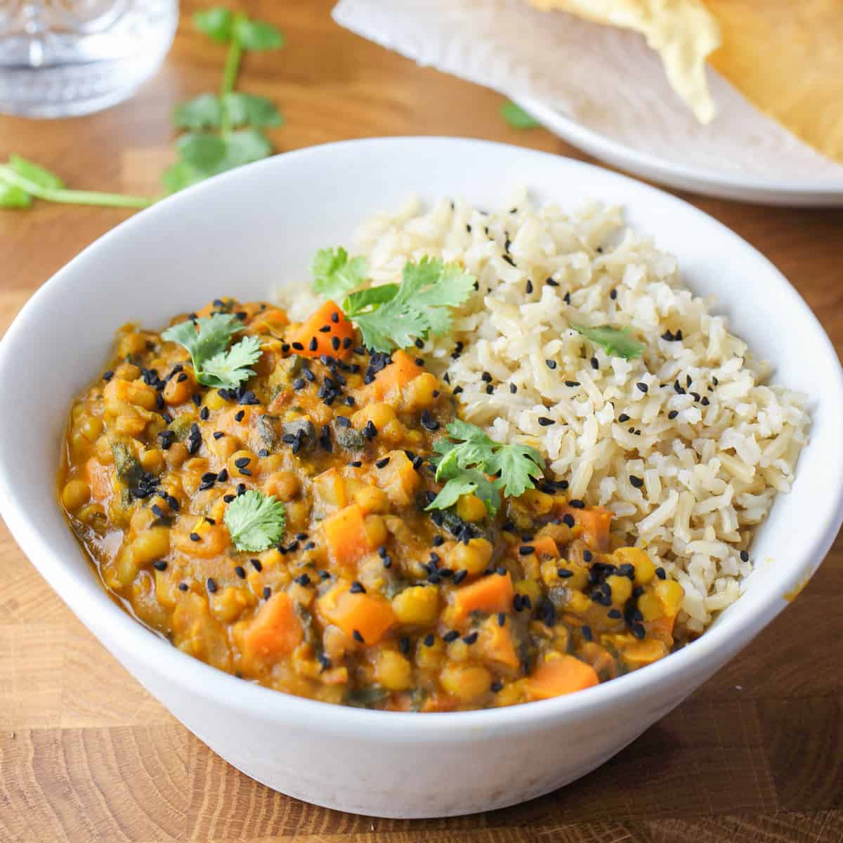 Family Friendly Mung Bean Curry Vegan