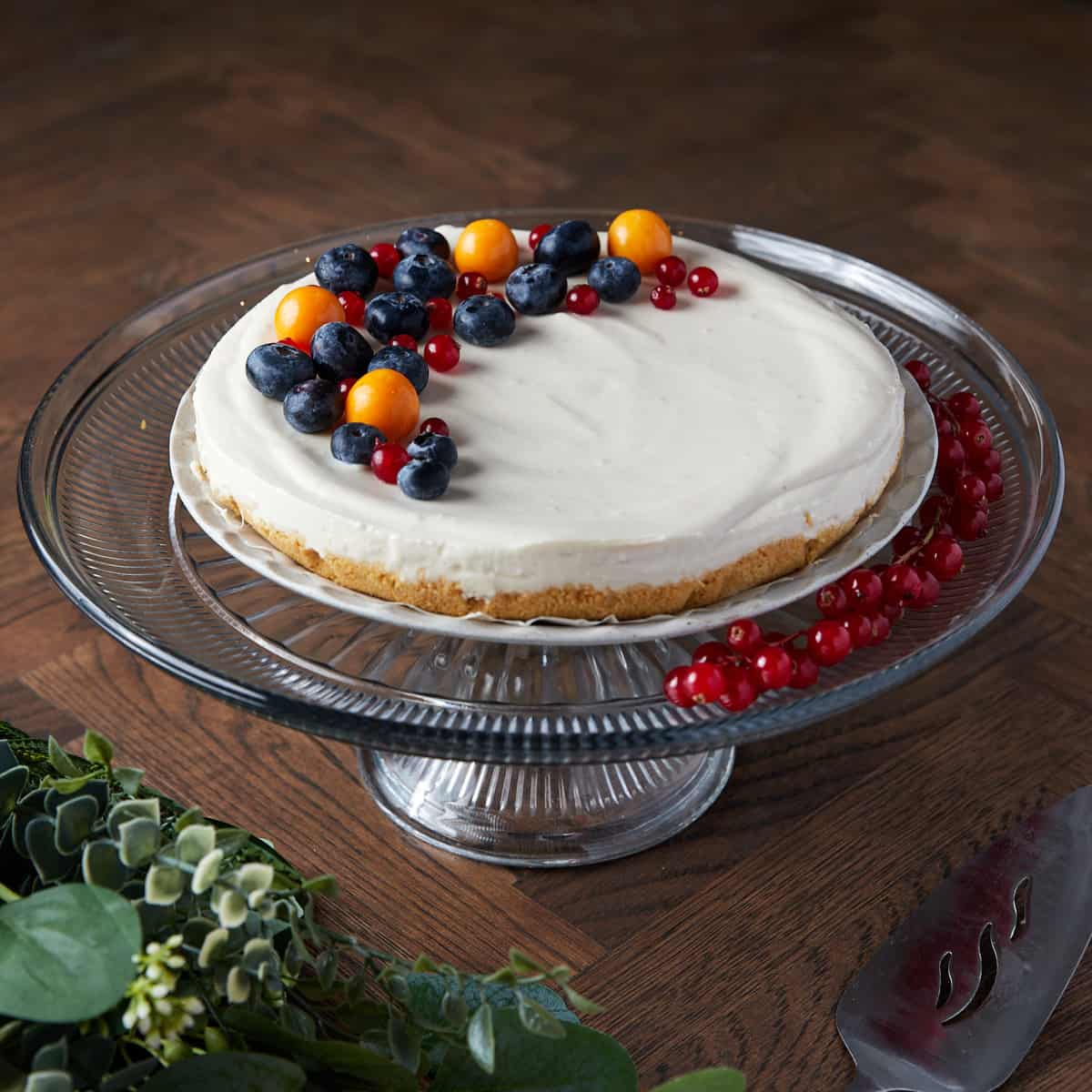 Vegan Ginger & Silken Tofu Cheesecake (No Bake) (GF & Nut-Free)